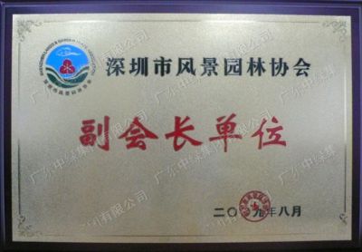 深圳市風景園林協會副會長單位